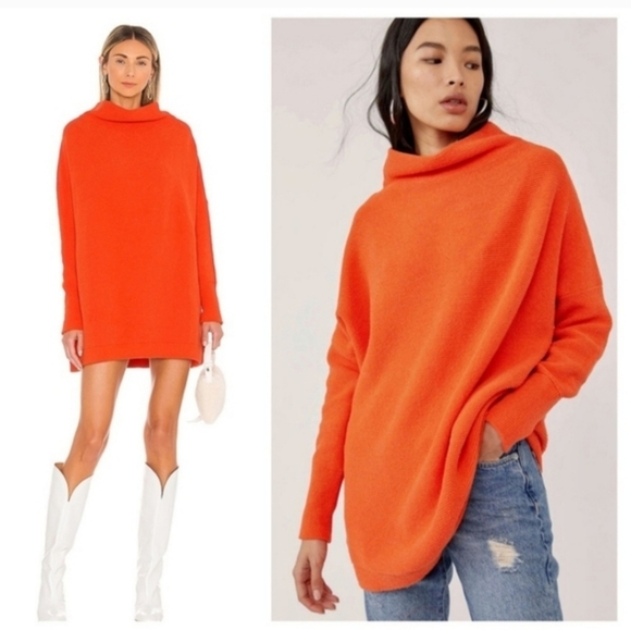 Free People Ottoman Slouchy Tunic Sweater Dress Size XS - Picture 5 of 12